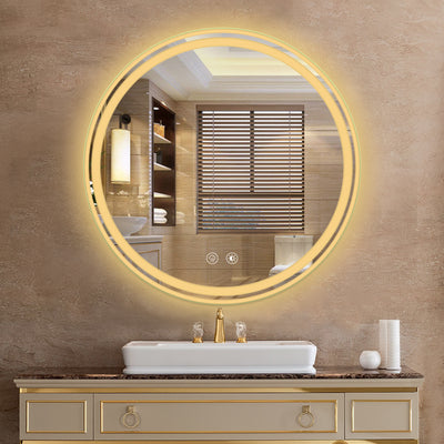 ROUND BATHROOM MIRROR 24X24 INCH