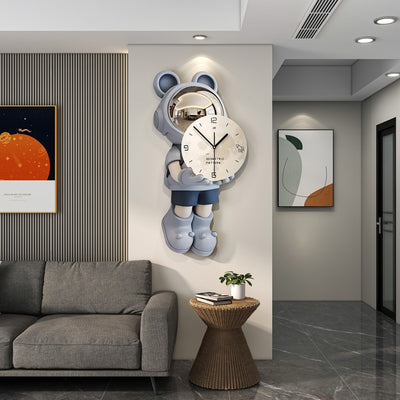 Astronaut Clock Wall Clock Living Room Modern Home